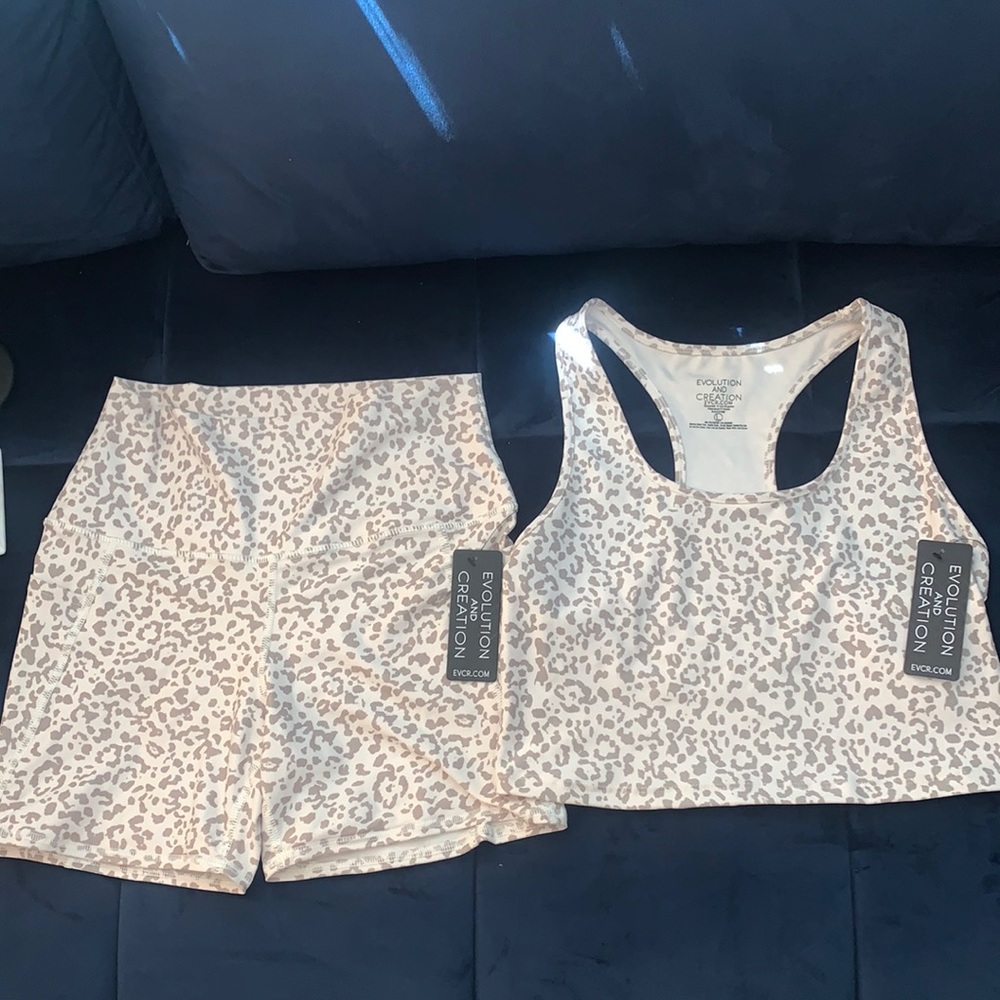 Matching Set Cheetah Print